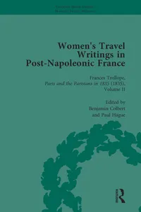 Women's Travel Writings in Post-Napoleonic France, Part II vol 8_cover