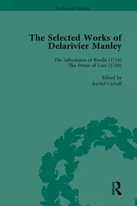 The Selected Works of Delarivier Manley Vol 4_cover