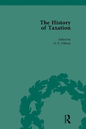 The History of Taxation Vol 1