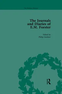 The Journals and Diaries of E M Forster Vol 2_cover