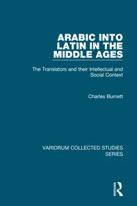 Arabic into Latin in the Middle Ages_cover