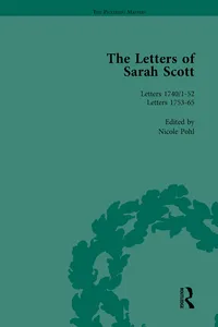 The Letters of Sarah Scott Vol 1_cover