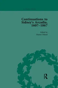 Continuations to Sidney's Arcadia, 1607-1867, Volume 3_cover