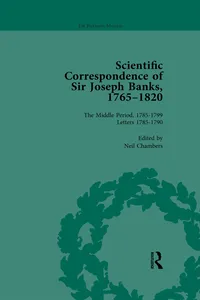 The Scientific Correspondence of Sir Joseph Banks, 1765-1820 Vol 3_cover