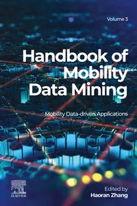 Handbook of Mobility Data Mining, Volume 3_cover