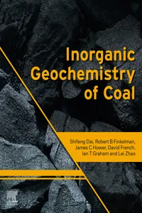 Inorganic Geochemistry of Coal_cover