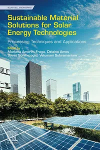 Sustainable Material Solutions for Solar Energy Technologies_cover