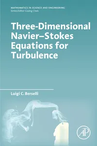 Three-Dimensional Navier-Stokes Equations for Turbulence_cover