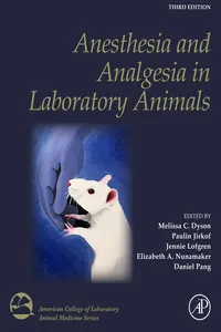 Anesthesia and Analgesia in Laboratory Animals_cover
