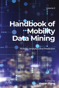 Handbook of Mobility Data Mining, Volume 2_cover