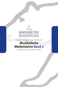 Musikalische Meilensteine, Band 2_cover