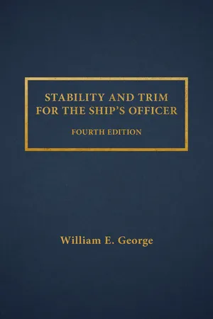 Stability and Trim for the Ship's Officer