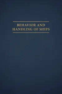 Behavior and Handling of Ships_cover