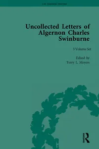 The Uncollected Letters of Algernon Charles Swinburne_cover