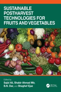 Sustainable Postharvest Technologies for Fruits and Vegetables_cover