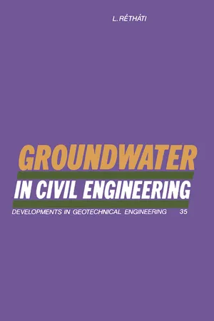 Groundwater in Civil Engineering