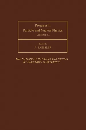 The Nature of Hadrons and Nuclei by Electron Scattering