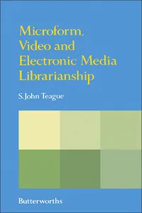 Microform, Video and Electronic Media Librarianship_cover