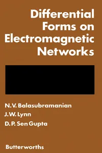 Differential Forms on Electromagnetic Networks_cover