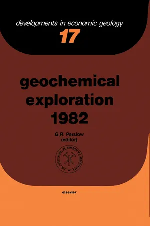 Geochemical Exploration 1982