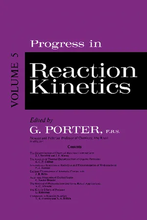 Progress in Reaction Kinetics