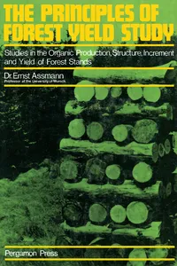 The Principles of Forest Yield Study_cover