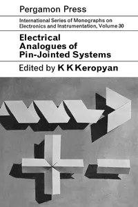 Electrical Analogues of Pin-Jointed Systems_cover