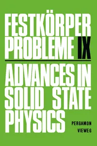 Festkörper Probleme IX_cover