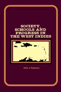 Society, Schools and Progress in the West Indies_cover