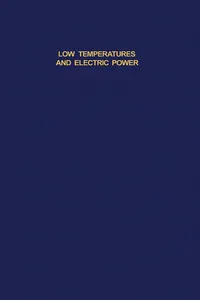 Low Temperatures and Electric Power_cover