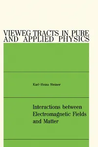 Interactions between Electromagnetic Fields and Matter_cover