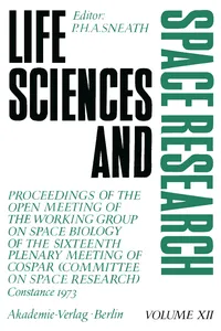 Life Sciences and Space Research_cover