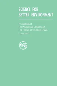 Science for Better Environment_cover