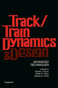 Track/Train Dynamics and Design_cover