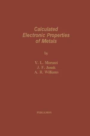 Calculated Electronic Properties of Metals