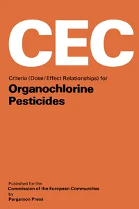 Criteria for Organochlorine Pesticides_cover