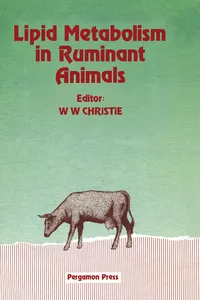 Lipid Metabolism in Ruminant Animals_cover