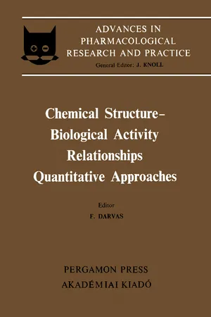 Chemical Structure–Biological Activity Relationships: Quantitative Approaches