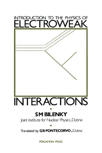 Introduction to the Physics of Electroweak Interactions_cover