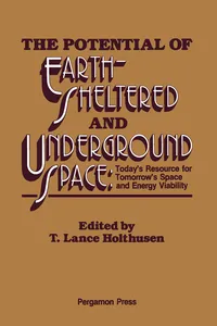 The Potential of Earth-Sheltered and Underground Space_cover