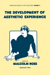 The Development of Aesthetic Experience_cover