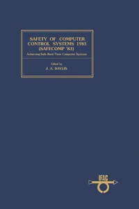 Safety of Computer Control Systems 1983_cover