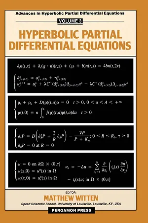 Hyperbolic Partial Differential Equations