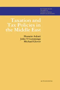 Taxation and Tax Policies in the Middle East_cover