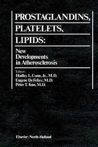 Prostaglandins, Platelets, Lipids_cover