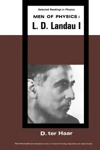 Men of Physics: L. D. Landau_cover