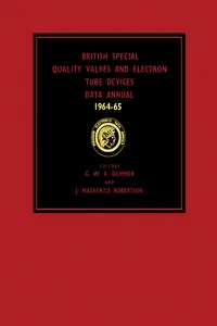 British Special Quality Valves and Electron Tube Devices Data Annual 1964–65_cover