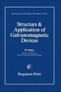 Structure and Application of Galvanomagnetic Devices_cover