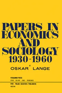 Papers in Economics and Sociology_cover