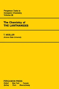 The Chemistry of the Lanthanides_cover